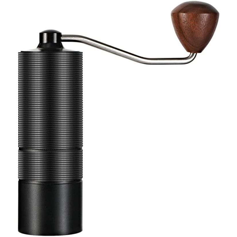 Portable Handheld Conical Burr Coffee Grinder, Aluminum alloy body, Steel Core - 25g Capacity