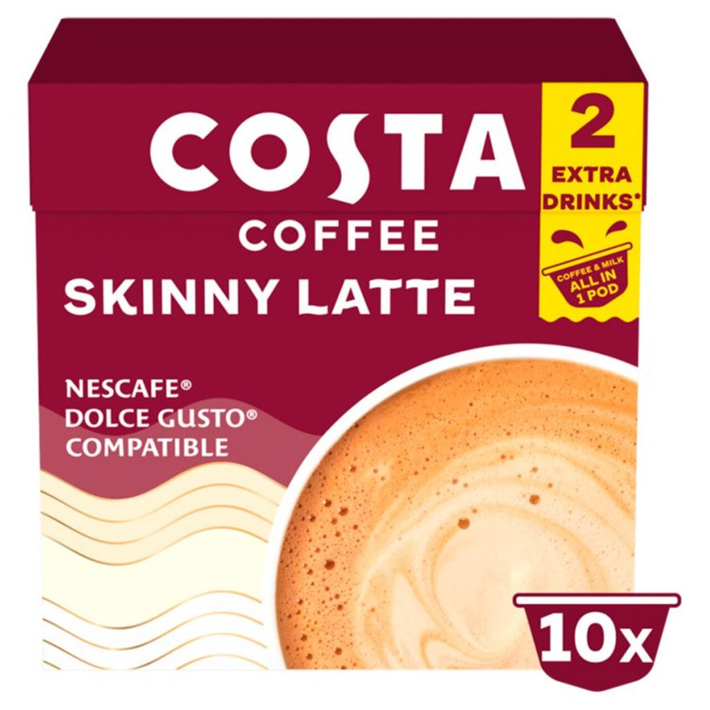 Costa Signature Blend Skinny Latte - Dolce Gusto (16 Capsule Pack)