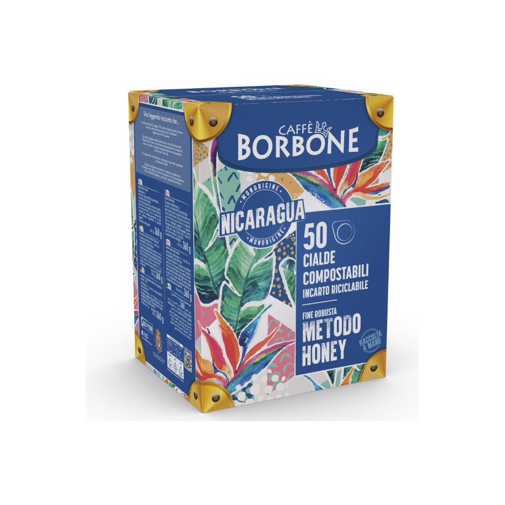 Caffe BORBONE Nicaragua ESE Cialde Pods 44mm - 50 Pcs