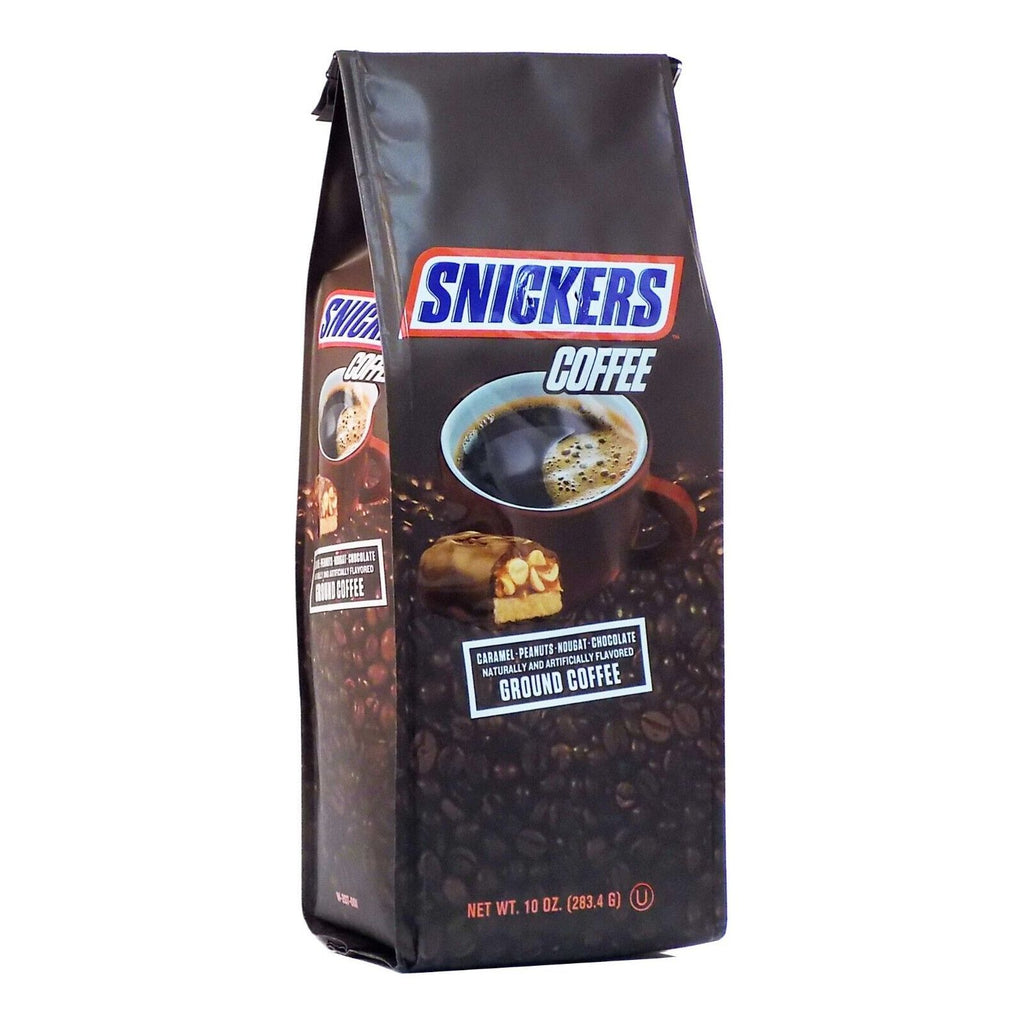 Snickers Caramel Peanut Nougat & Chocolate Flavored Ground Coffee (283 g)