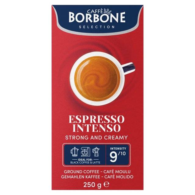 CAFFE BORBONE Espresso Intenso Ground Coffee  (250g)