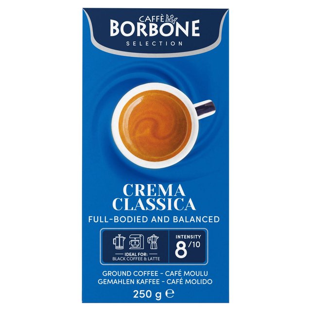 CAFFE BORBONE Crema Classica Ground Coffee  (250g)