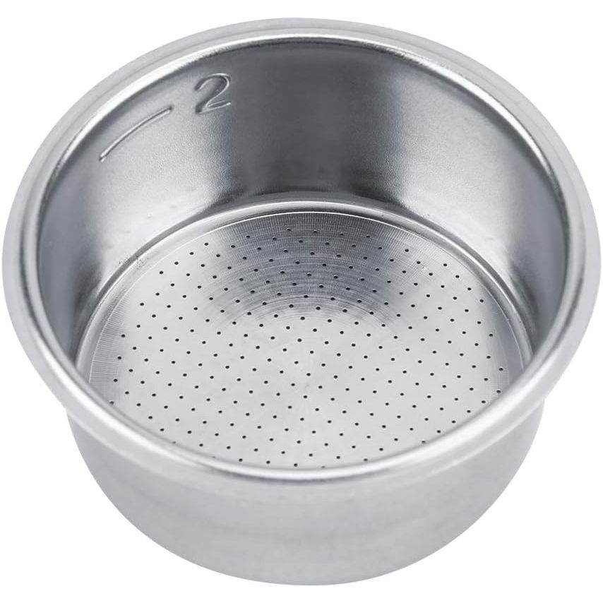 Double Shot Basket, Non Pressurized, stainless steel, 51mm