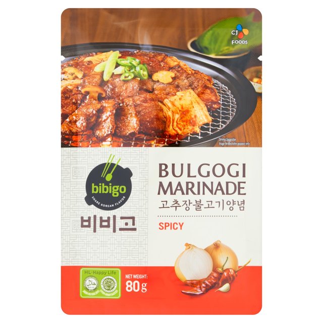 Bibigo Korean Bulgogi Marinade Spicy 80g