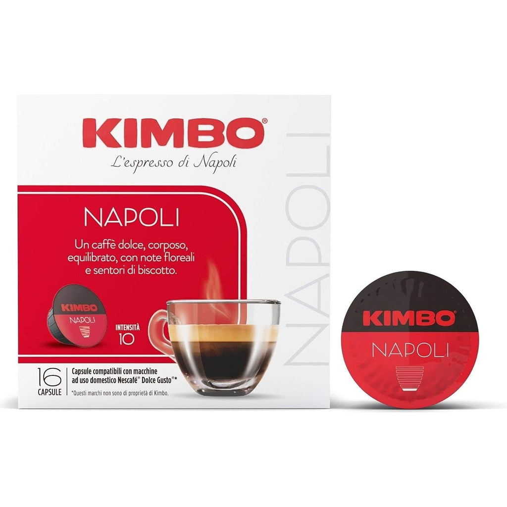 Kimbo Espresso Napoli - Dolce Gusto (16 Capsule Pack)