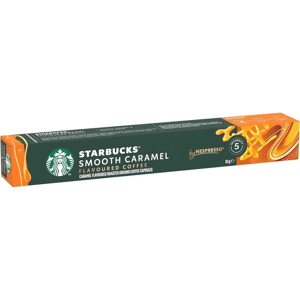 Starbucks Caramel Flavoured Coffee - Nespresso (10 Capsule Pack)