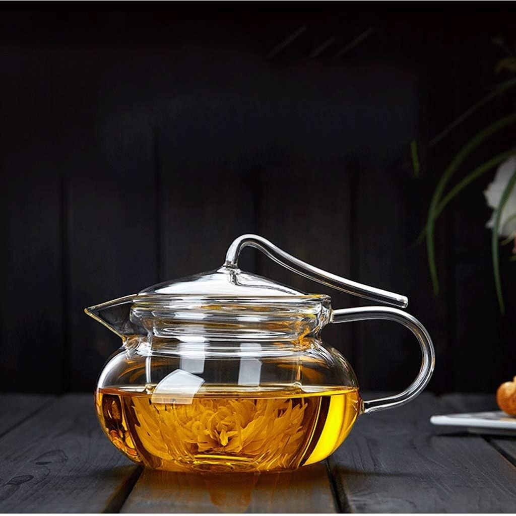 Glass Tea Pot, Heat Resistant with Glass Infuser TP03 - 450ml