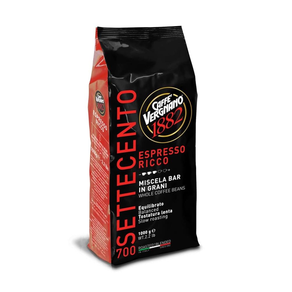 Caffe Vergnano Espresso Ricco Blend 700, Coffee beans - 1kg