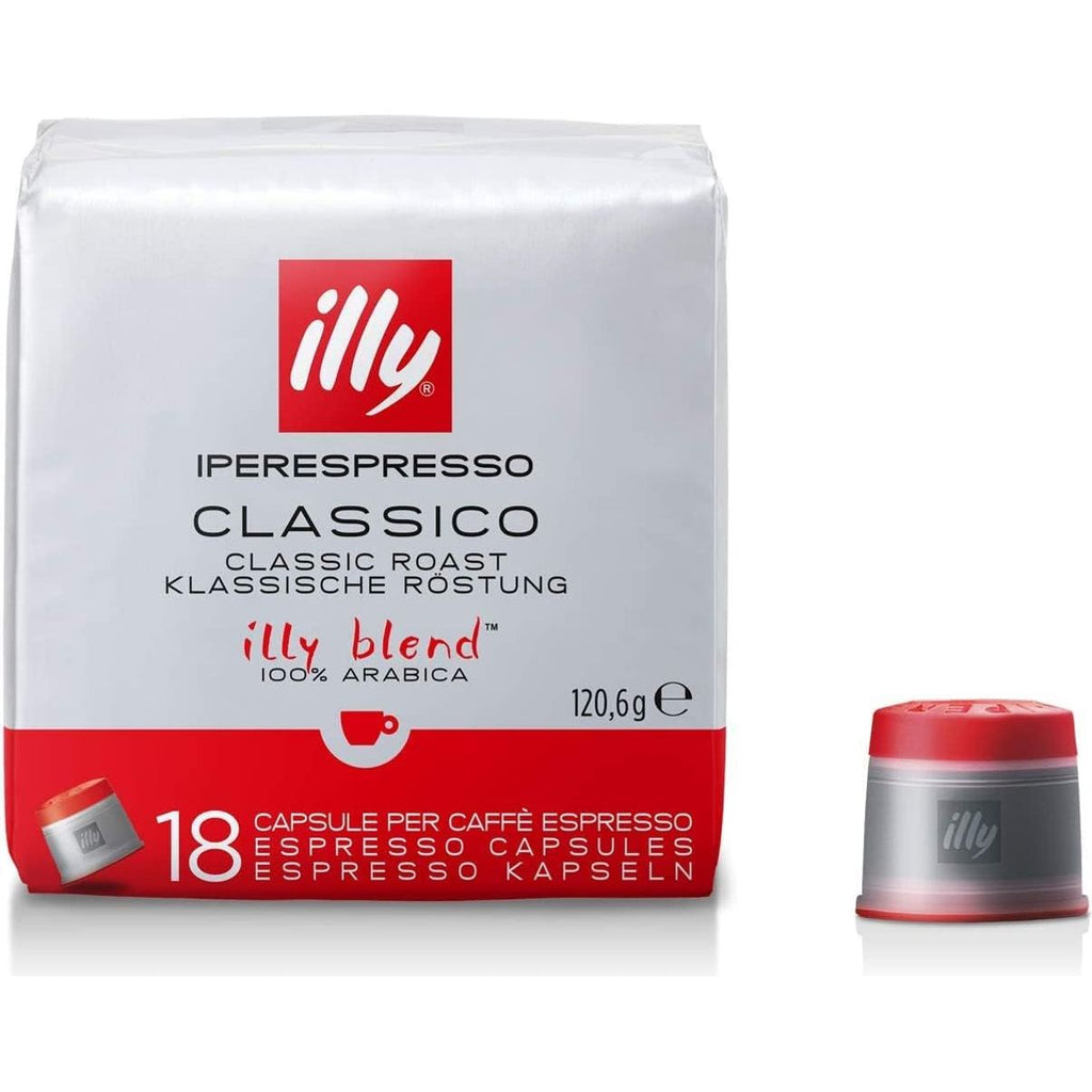 illy Classico IperEspresso Coffee Capsules - 18 Capsule Pack