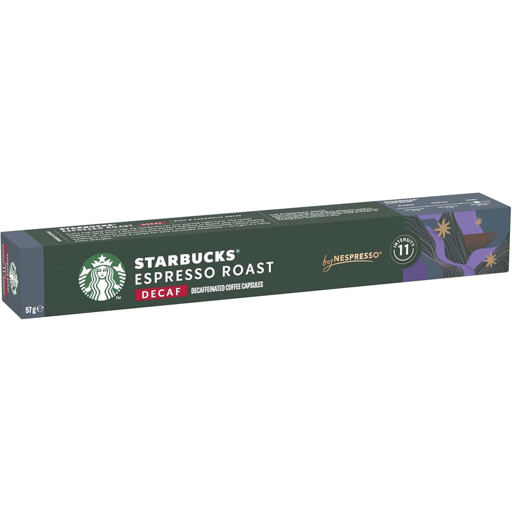Starbucks Espresso Roast Decaf - Nespresso (10 Capsule Pack)