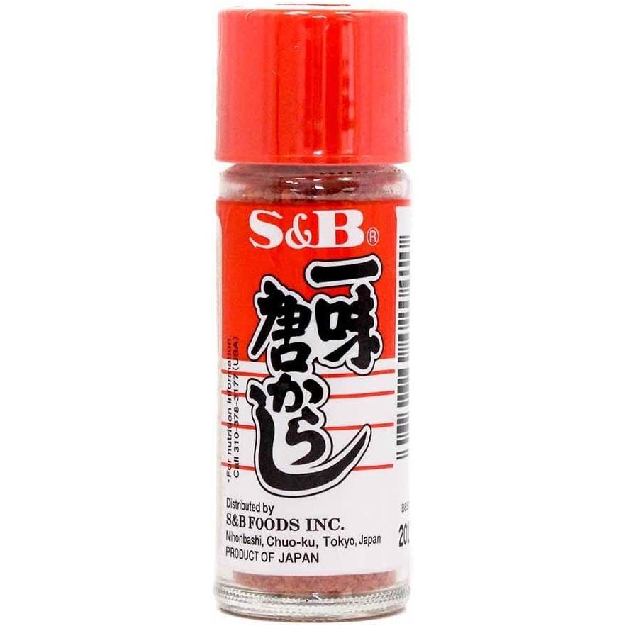 S&B Ichimi Togarashi: Japanese Chilli Red Pepper Mix Spice - 15g