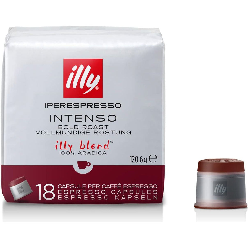 illy Intenso IperEspresso Coffee Capsules - 18 Capsule Pack