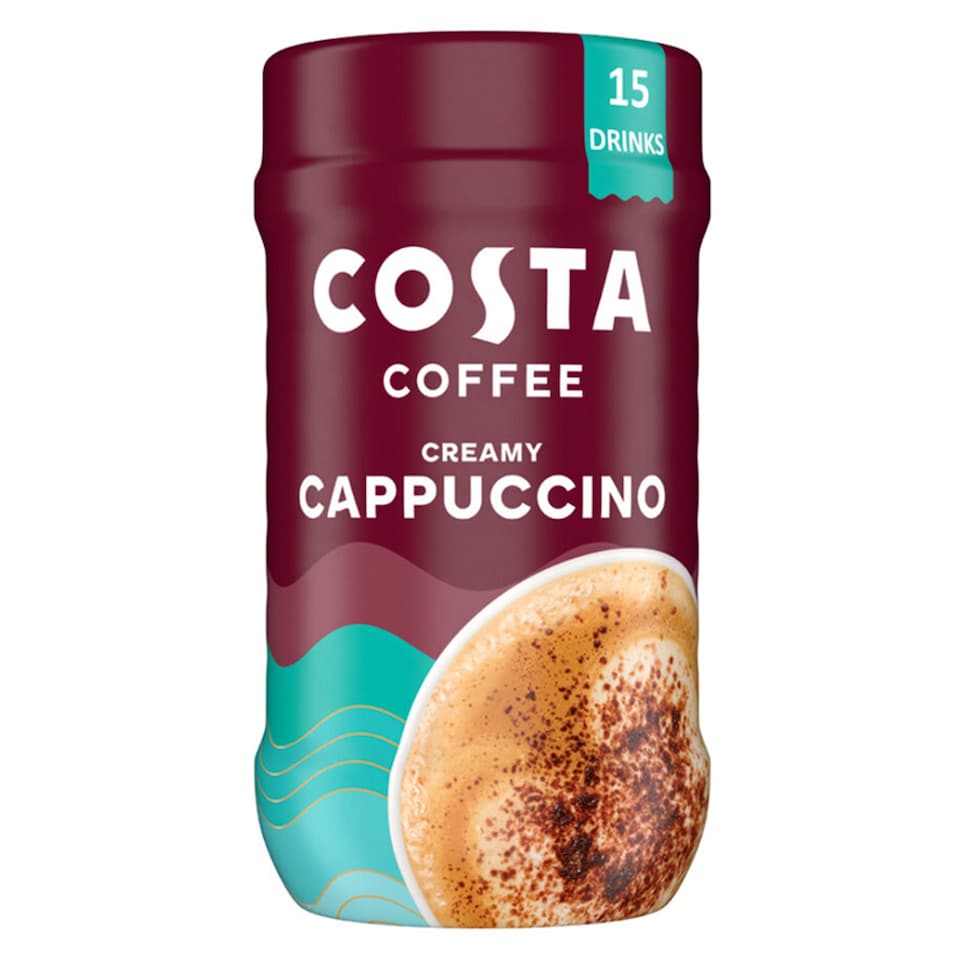 Costa Coffee Creamy Cappuccino Instant Coffee 255g