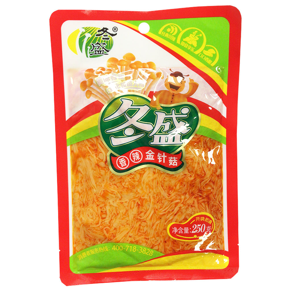 DongSheng Enoki Mushroom Hot Spicy 250g