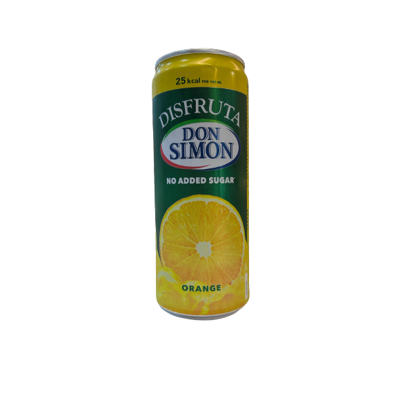 DON SIMON Sugar Free Orange Juice -  330ml