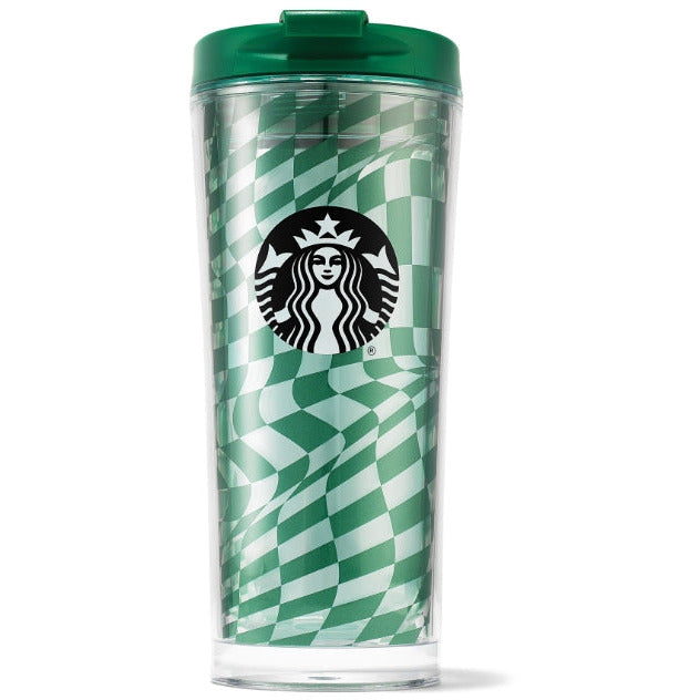 Starbucks Tumbler Green Grid 16oz (470 ml)