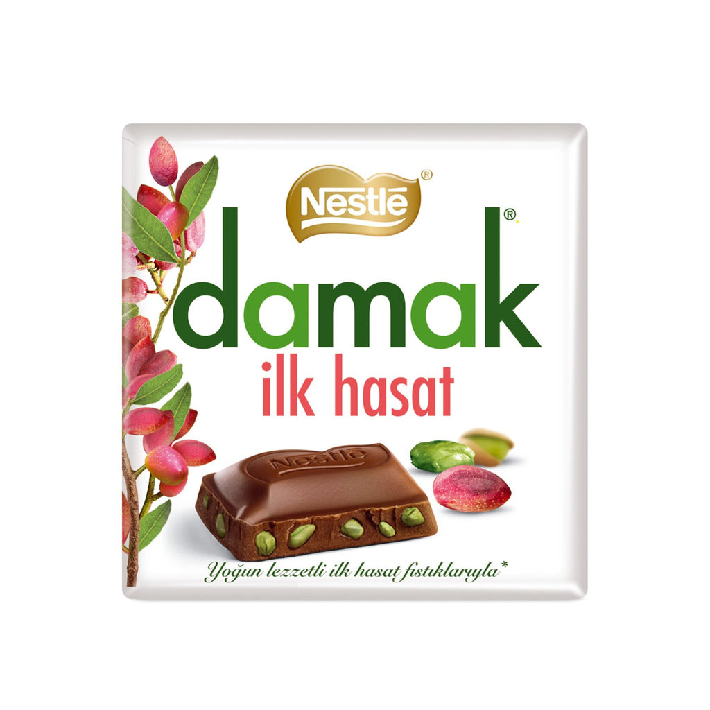 Nestle Damak First Harvest Milk Chocolate with Pistachio - 60g