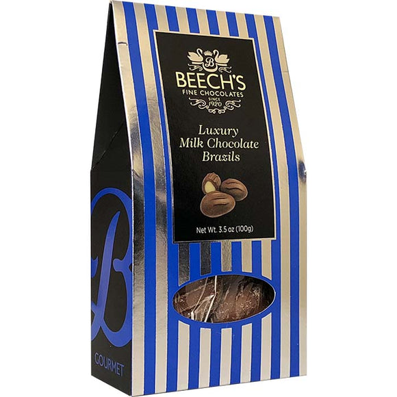 Beech's Luxury Milk Chocolate Brazils- 100g