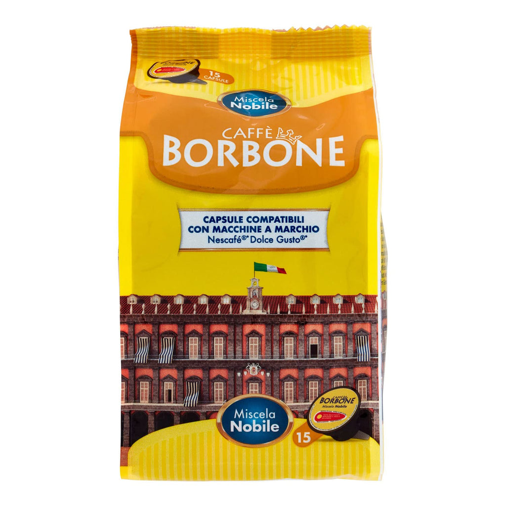 Caffe BORBONE Nobile Dolce Gusto Compatible (15 Capsule Pack)