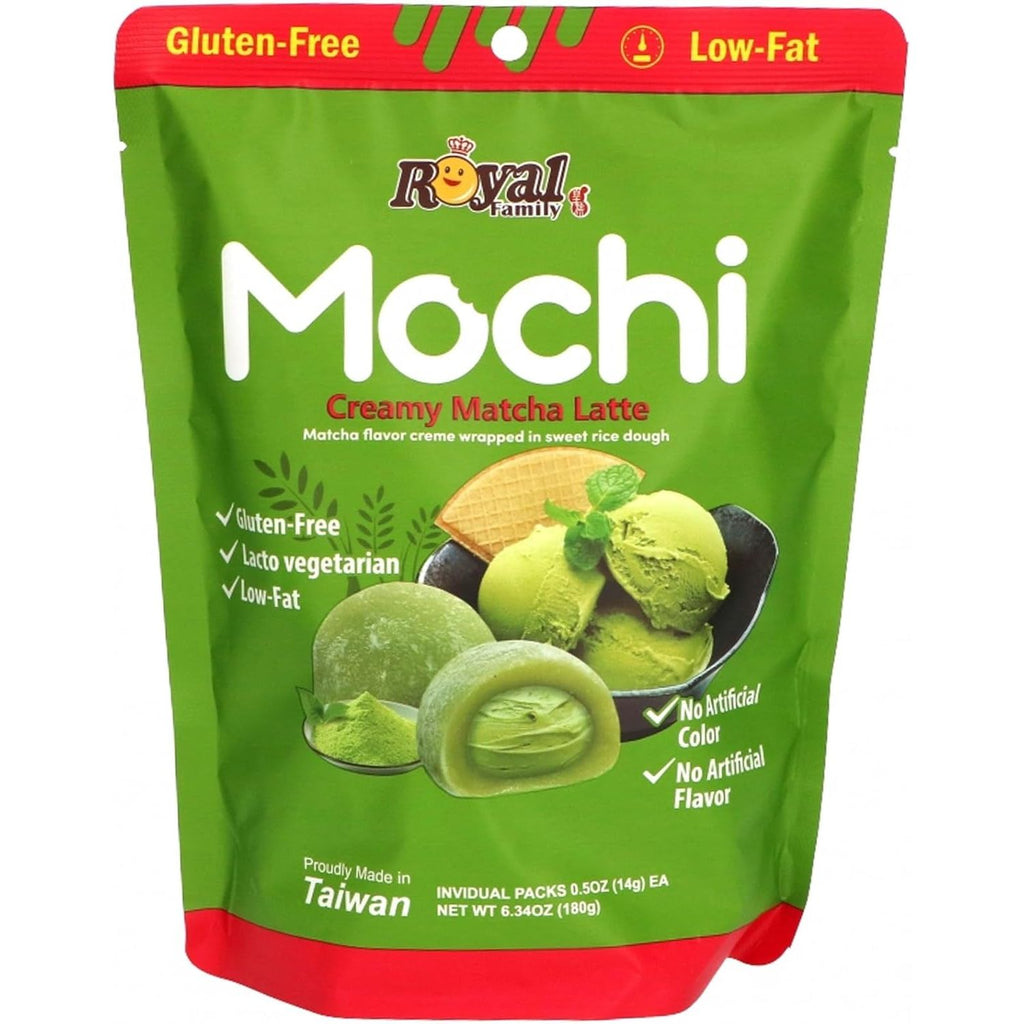 Royal Family Creamy Matcha Latte Flavour Mochi - 180g