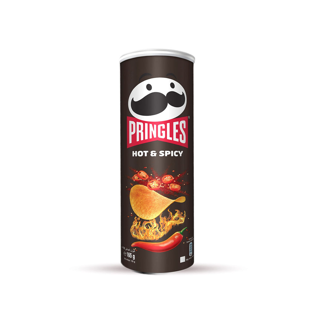 Pringles Hot & Spicy Chips - 165g