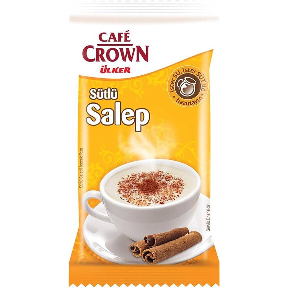 Ulker Cafe Crown Sahlep, 15gr - 10 Sachets