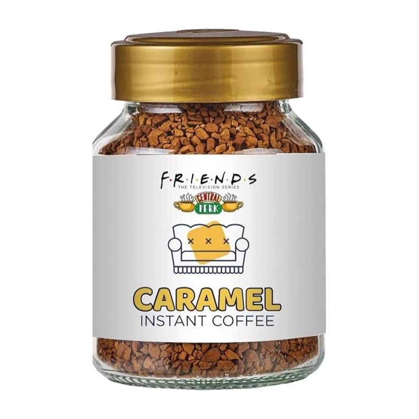 FRIENDS Flavoured Instant Coffee ,Caramel-50g