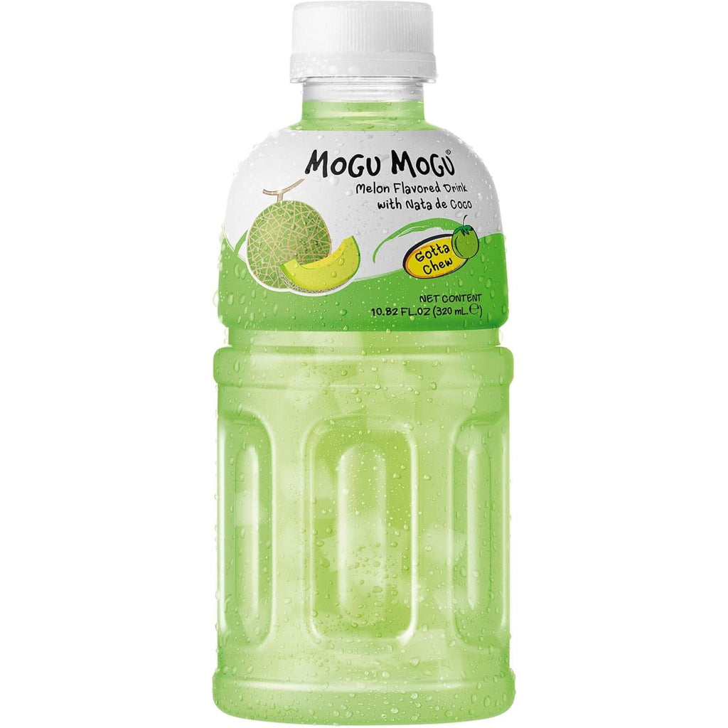 Mogu Mogu Melon Flavoured Drink With Nata De Coco - 320ml