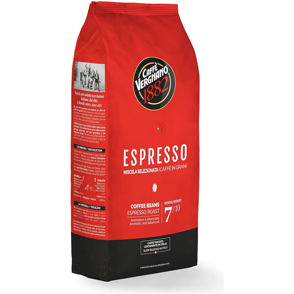 Caffe Vergnano Espresso Blend, Coffee beans - 1kg