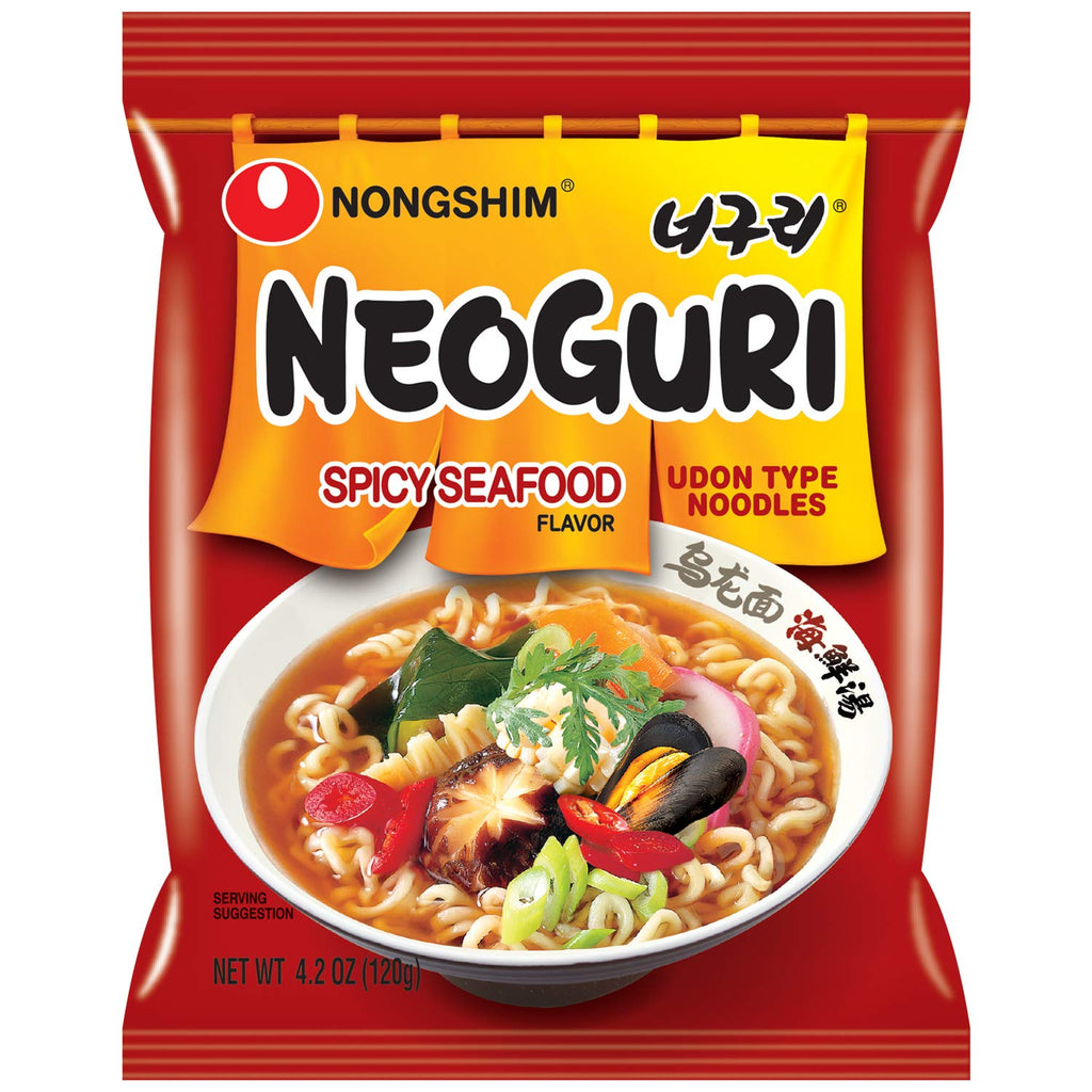 NongShim Neoguri Ramyun spicy instant noodles with seafood 120 g