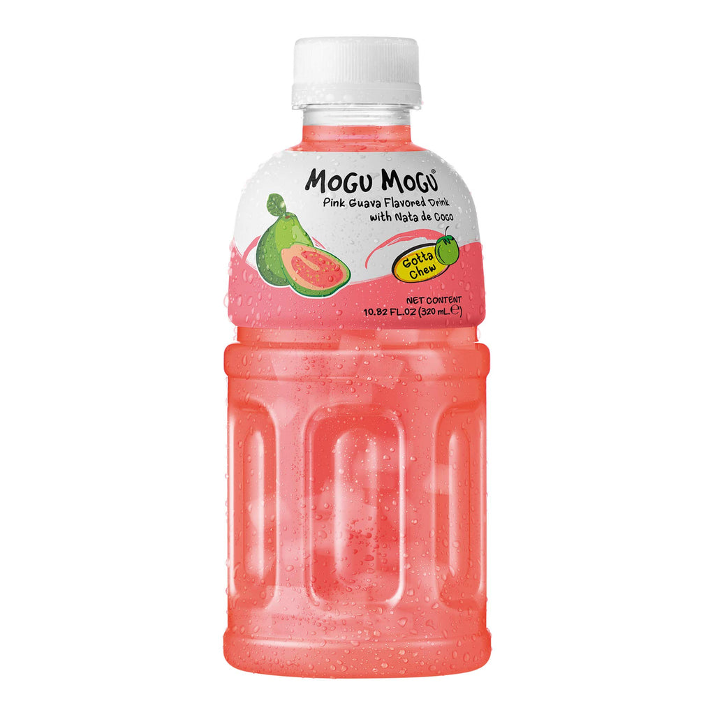 Mogu Mogu Pink Guava Flavored Drink - 320ml