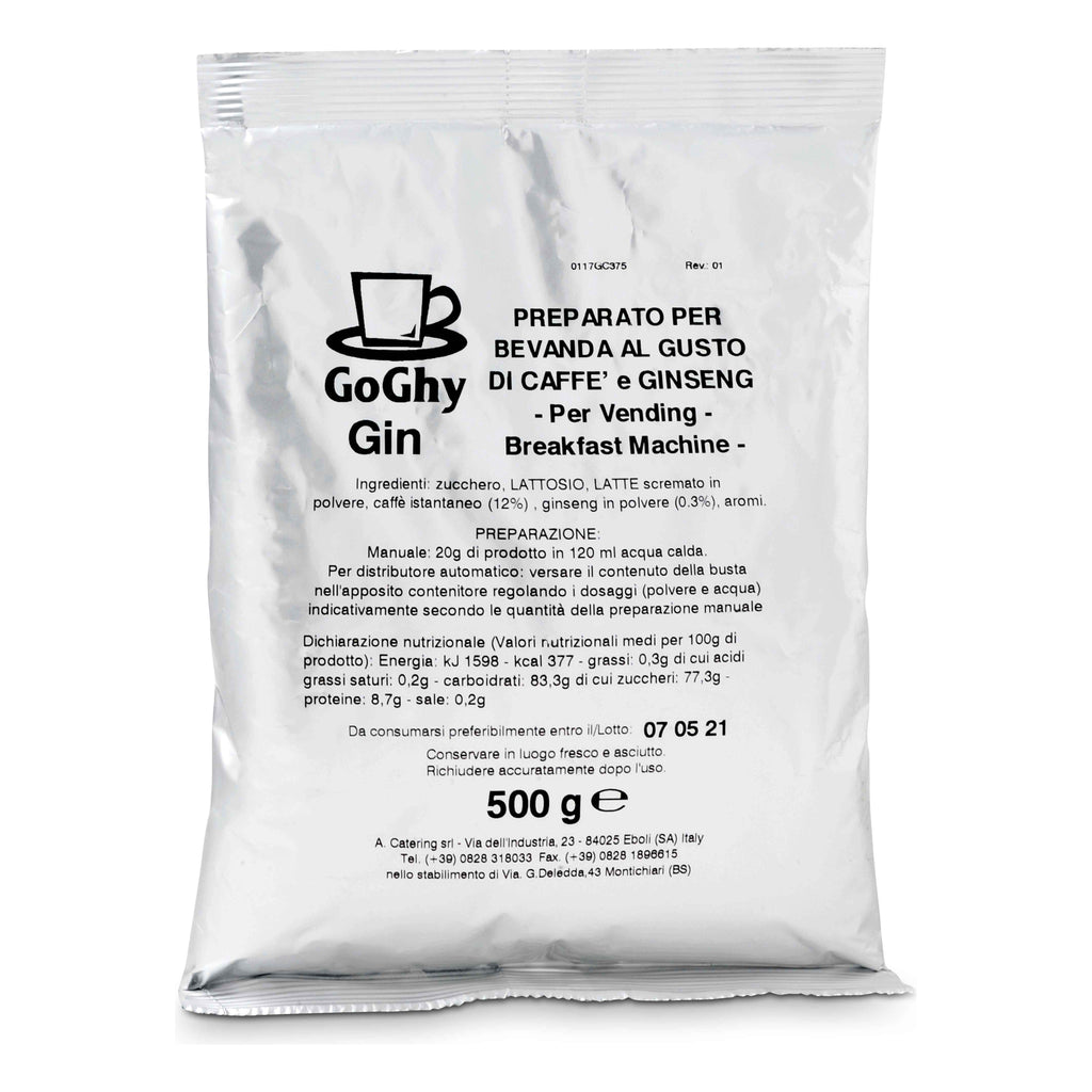 GoGhy White Soluble Milk for Coffee Machines - 500g