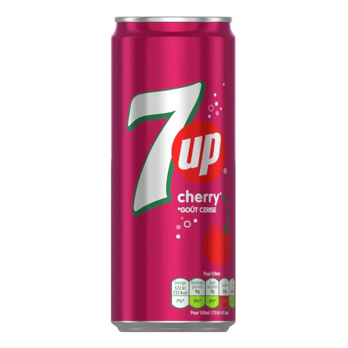 7UP Cherry Soda -  330ml