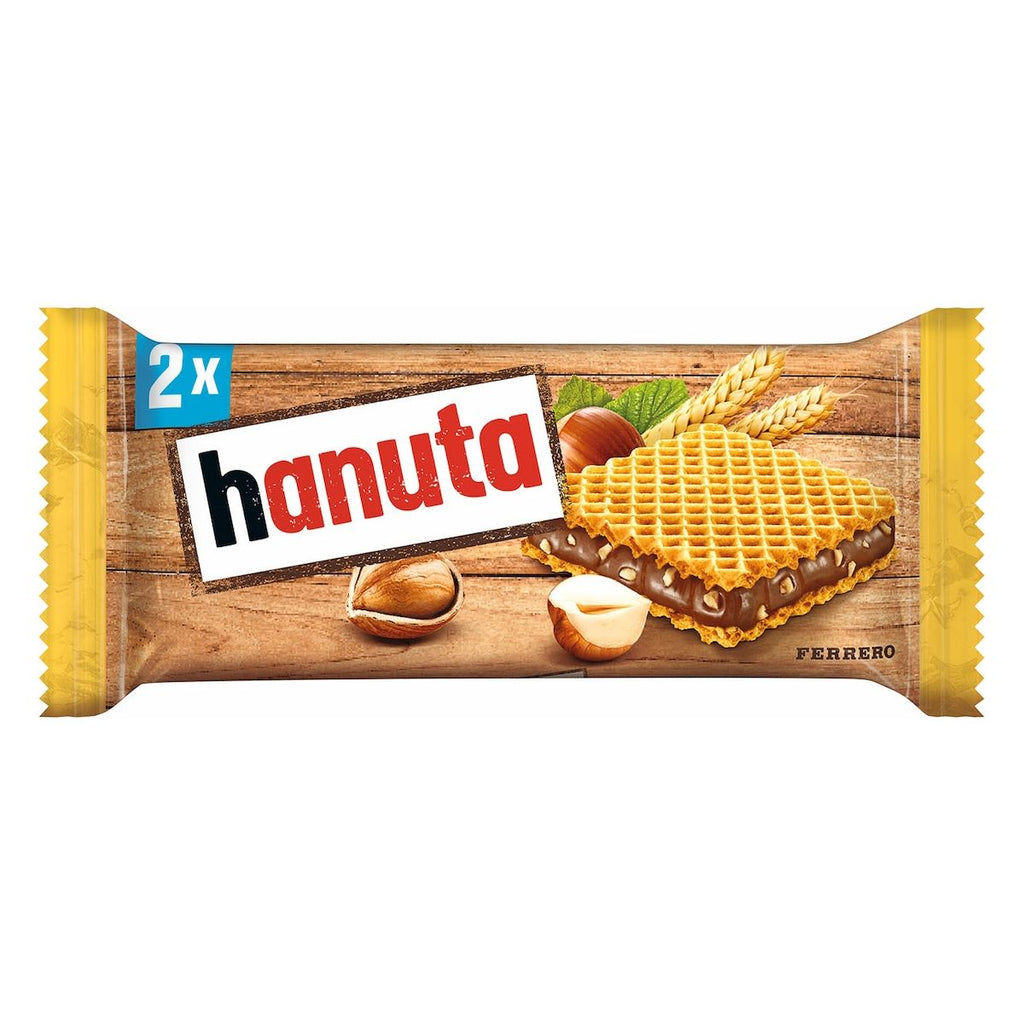 Ferrero Hanuta Chocolate & Hazelnut Wafers - 44g
