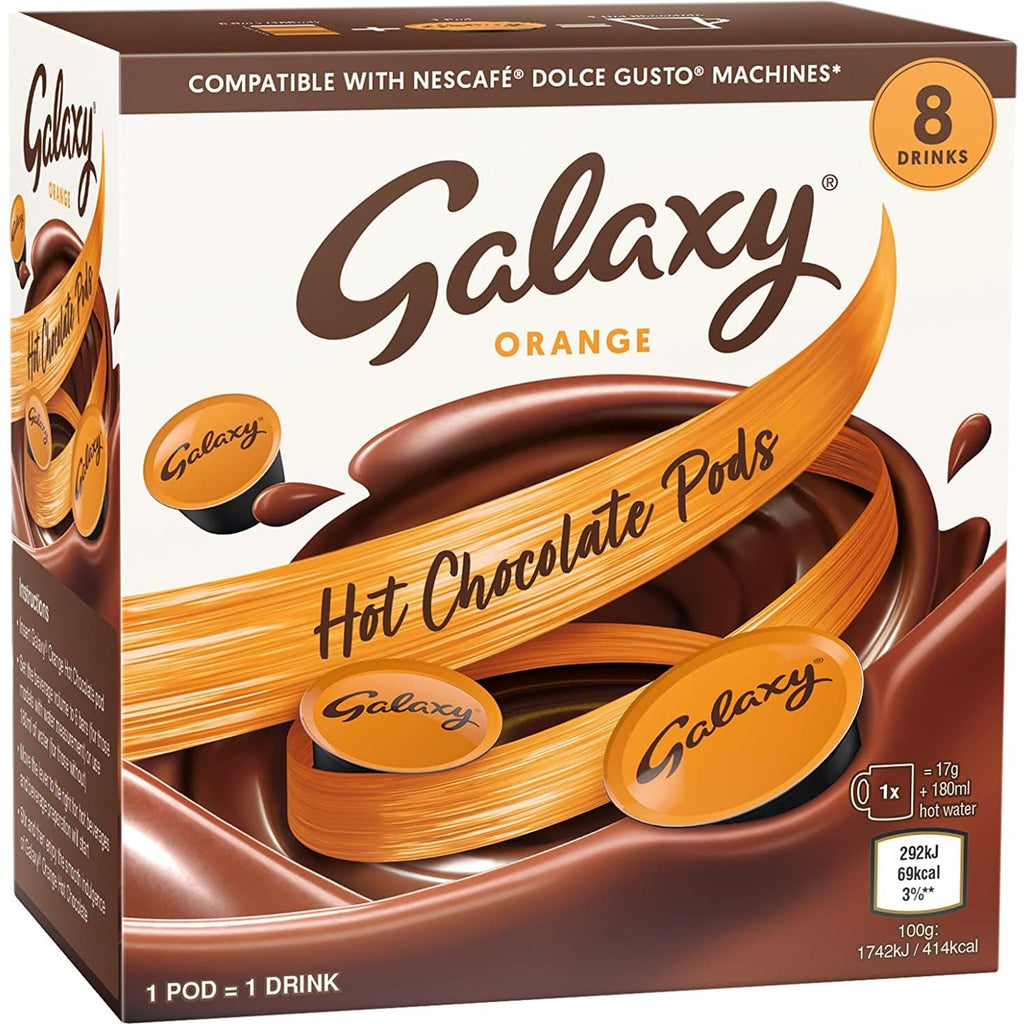 Dolce Gusto Galaxy Orange Hot Chocolate - (8 Capsule Pack)