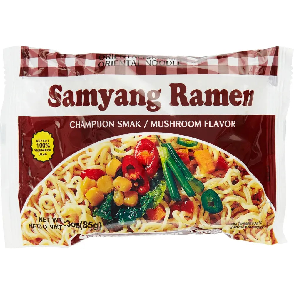 Samyang Ramen Noodles - Mushrooms Flavor - 85g