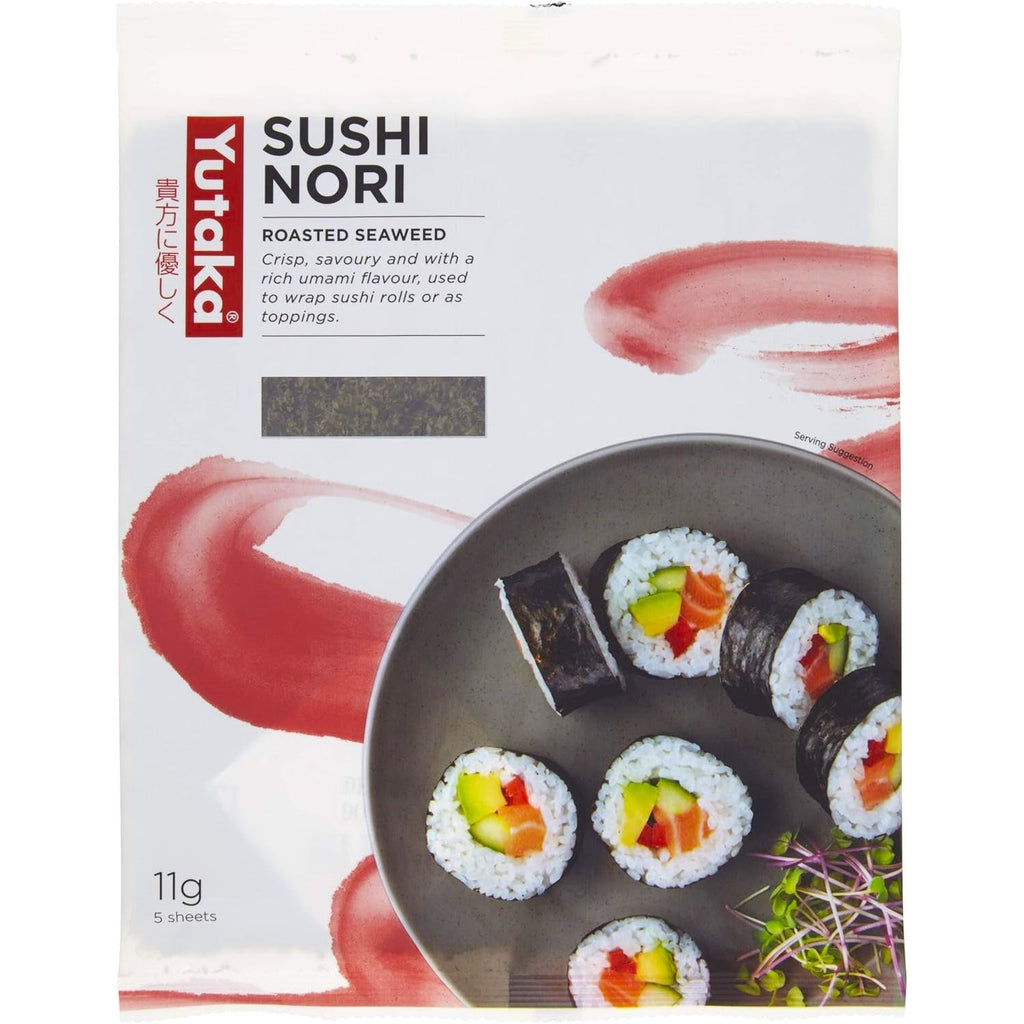 YUTAKA SUSHI NORI Roasted Seaweed - 5 Sheets