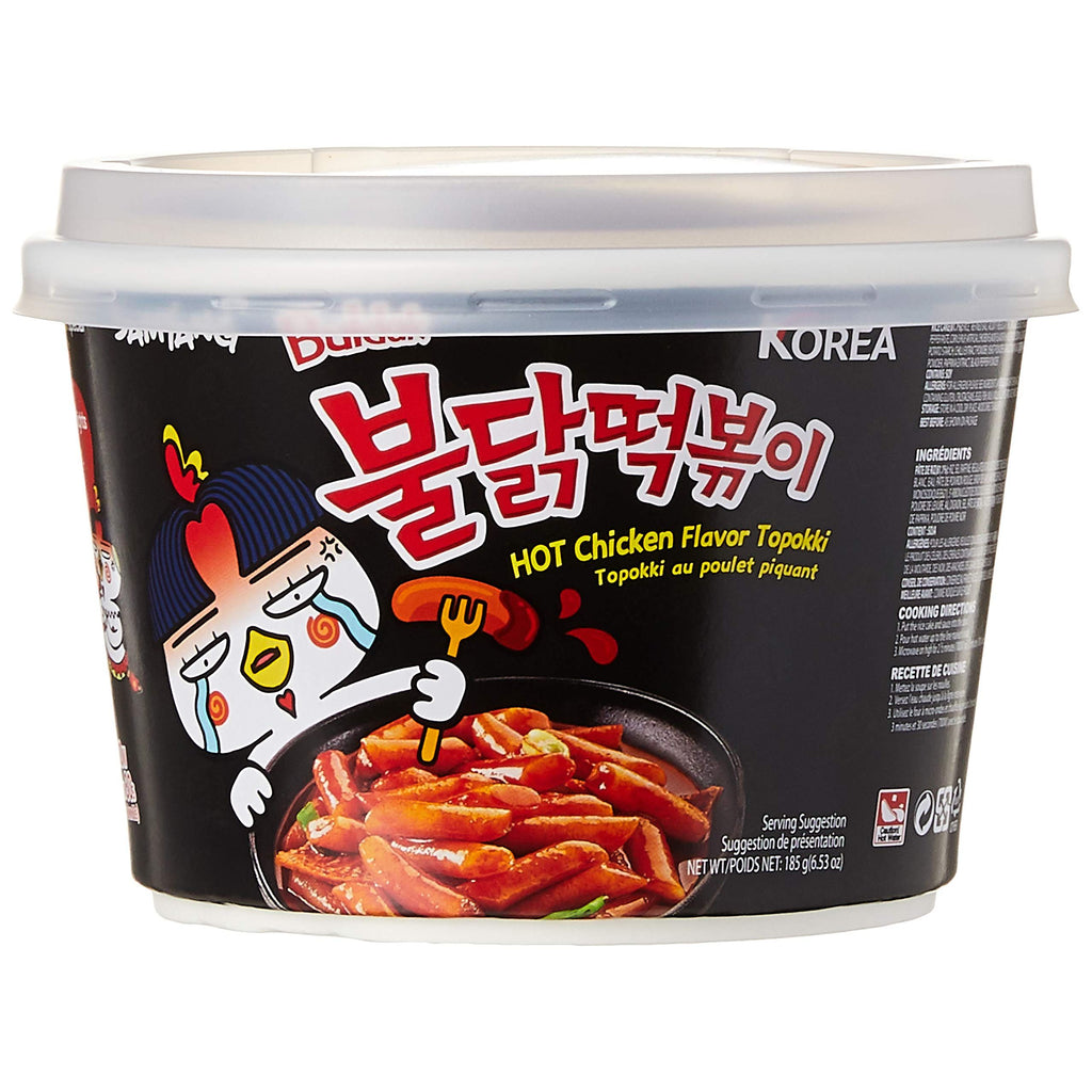 Samyang Buldak Hot Chicken Flavor Topokki - 185g