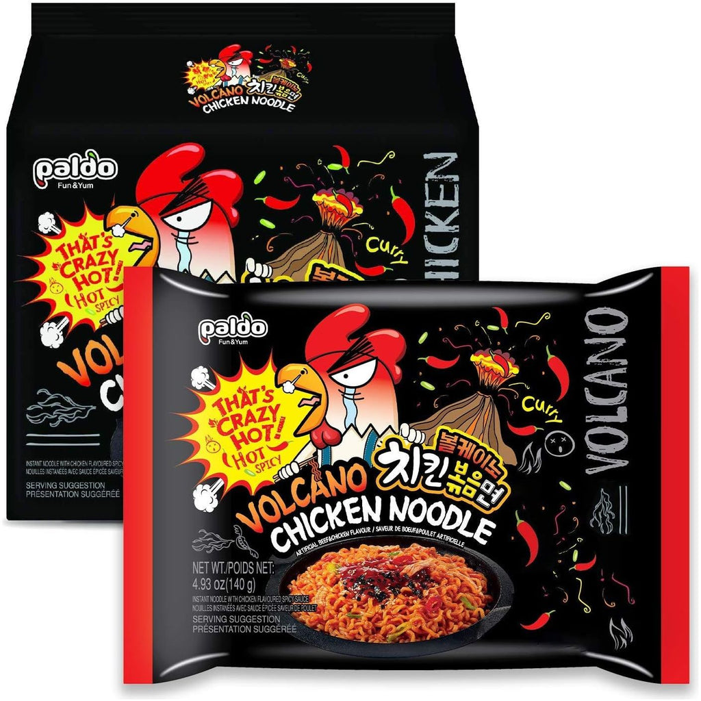 Paldo Volcano Spicy Chicken Noodle - 140g