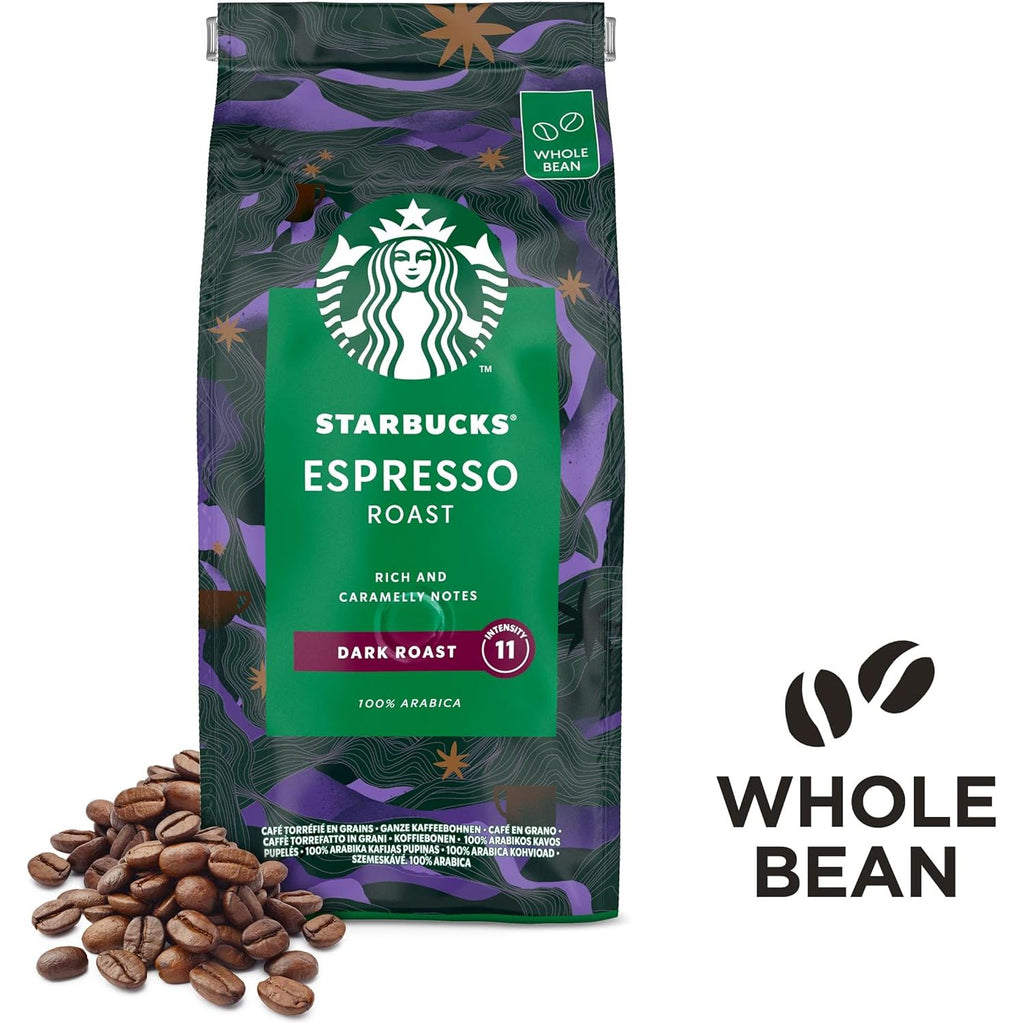 Starbucks Espresso Roast Dark Whole Bean (450g)
