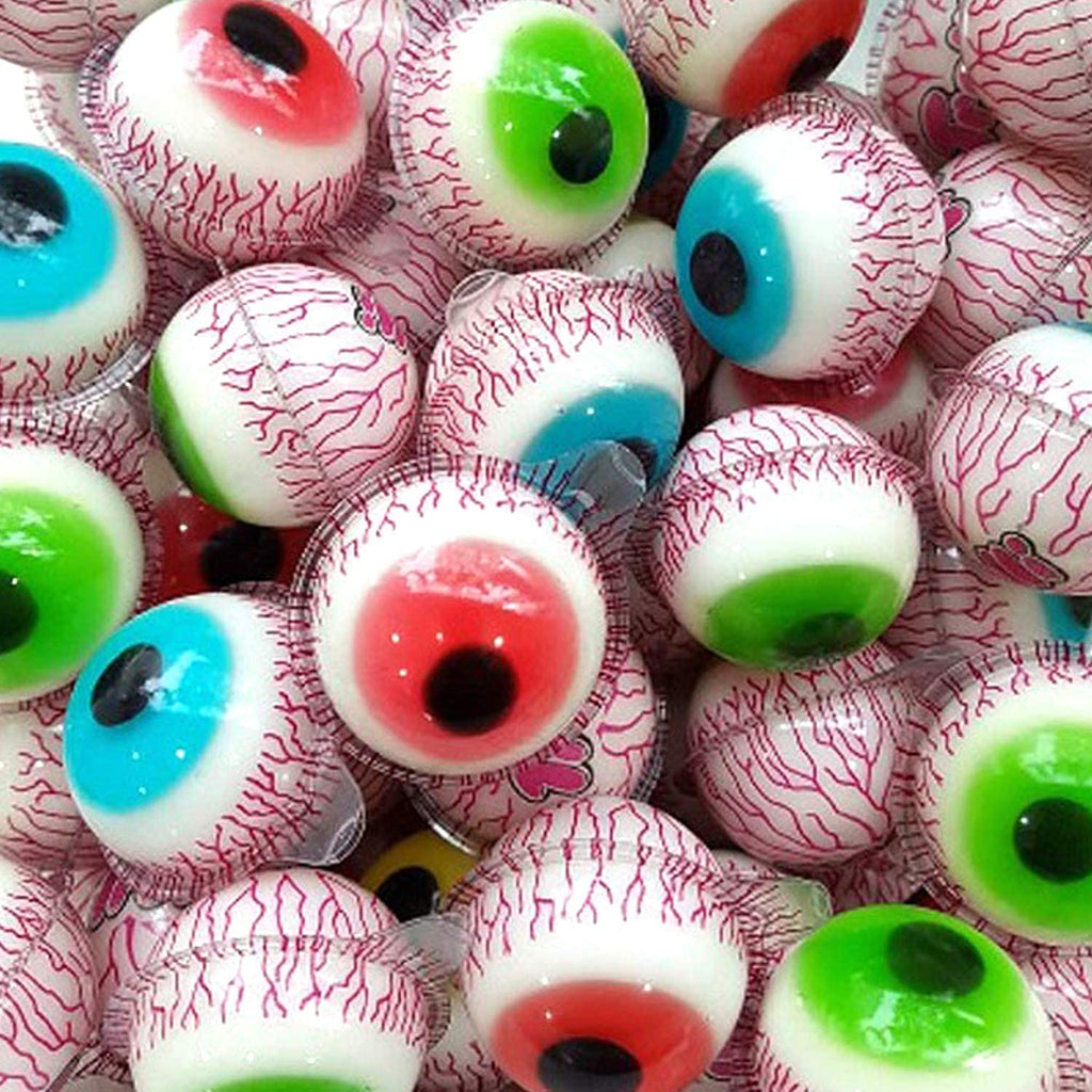 Gummy Eyeball with Fruity Gel Fill - 1 Piece