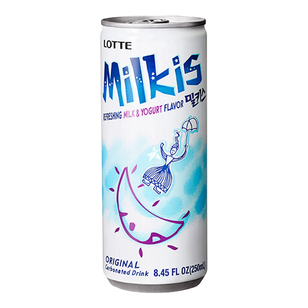 Lotte Milkis - Milk Soda Drink Original 250ml