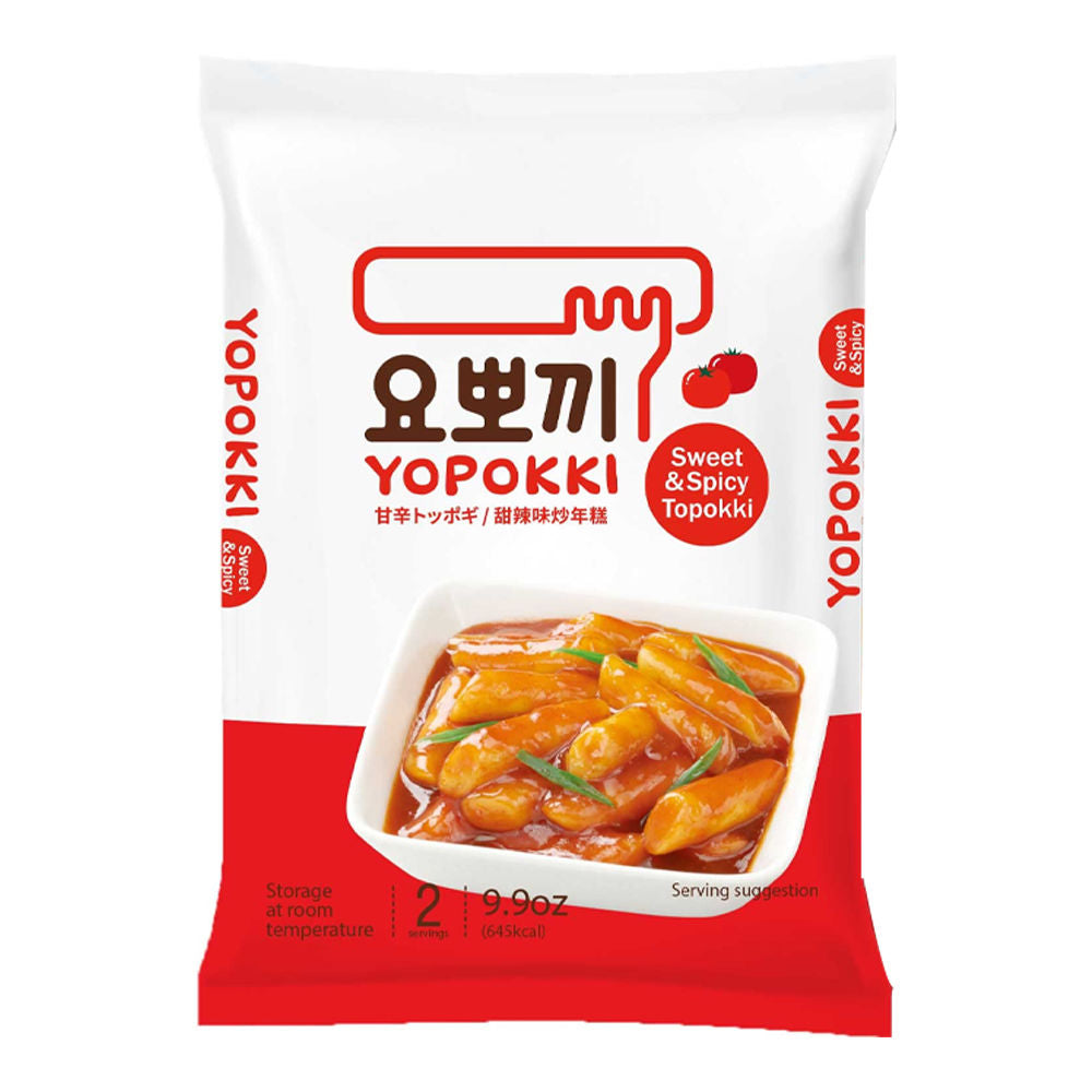 Yopokki Korean Sweet & Spicy Topokki - 280g