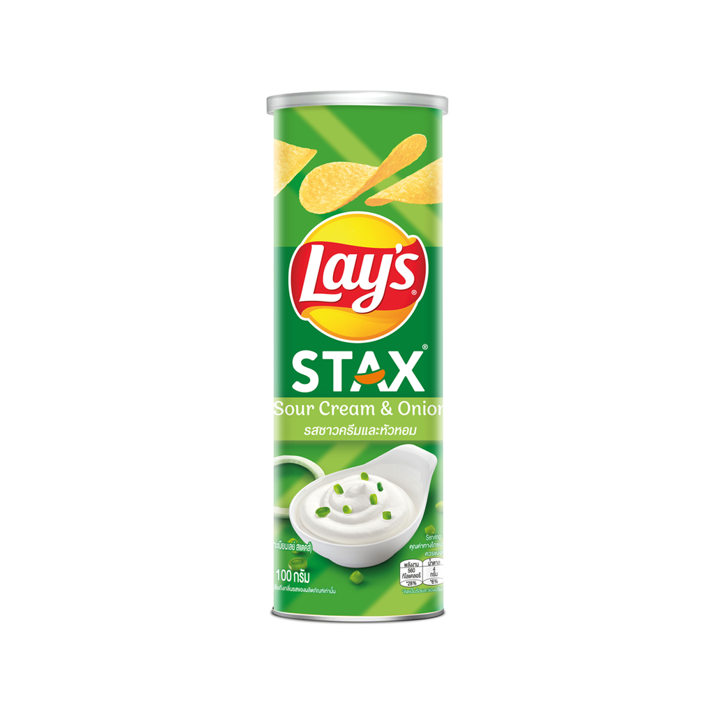 Lay's Stax Sour Cream & Onion - 100 g