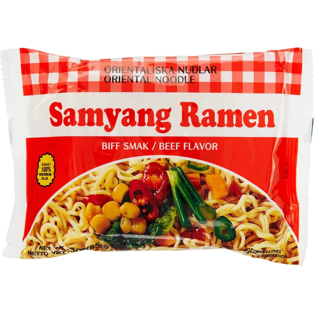 Samyang Ramen Noodles - Beef Flavor - 85g