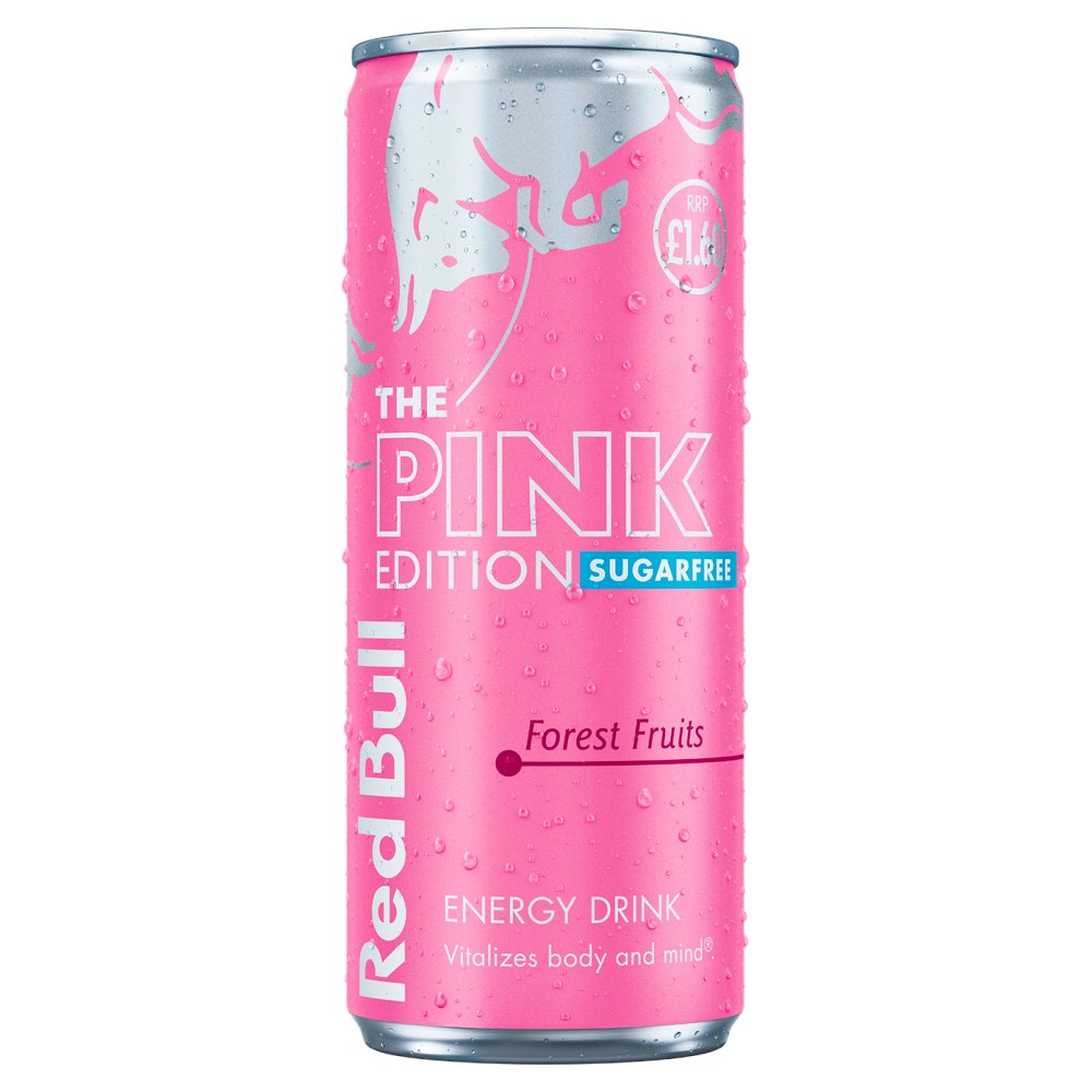 Red Bull Sugar Free Pink Energy Drink 250ml