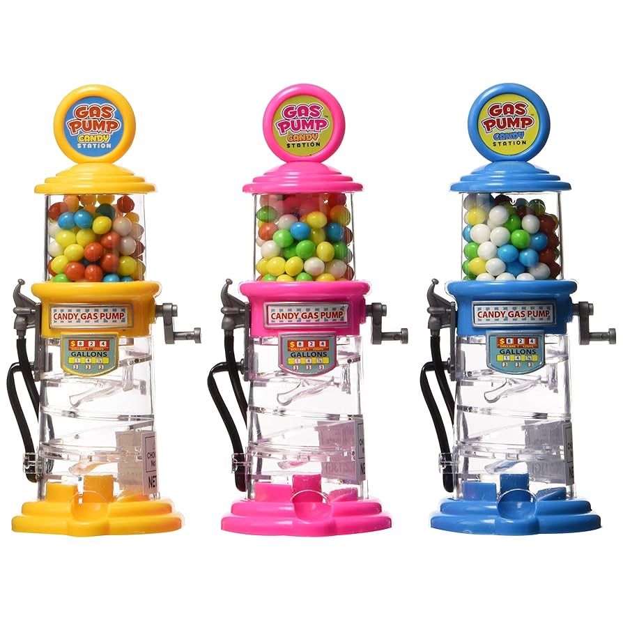 Gas Pump Candy Station Dispenser