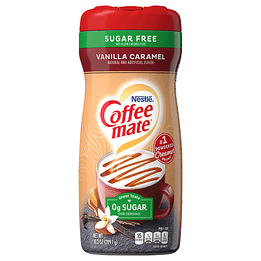 Nestle Coffee Mate Vanilla Caramel Sugar Free Powder Coffee Creamer  290g