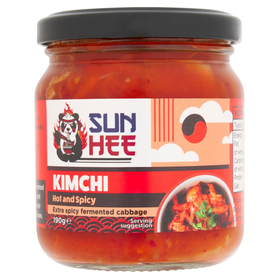 Sun Hee Kimchi: Hot & Spicy  Fermented Cabbage - 190g