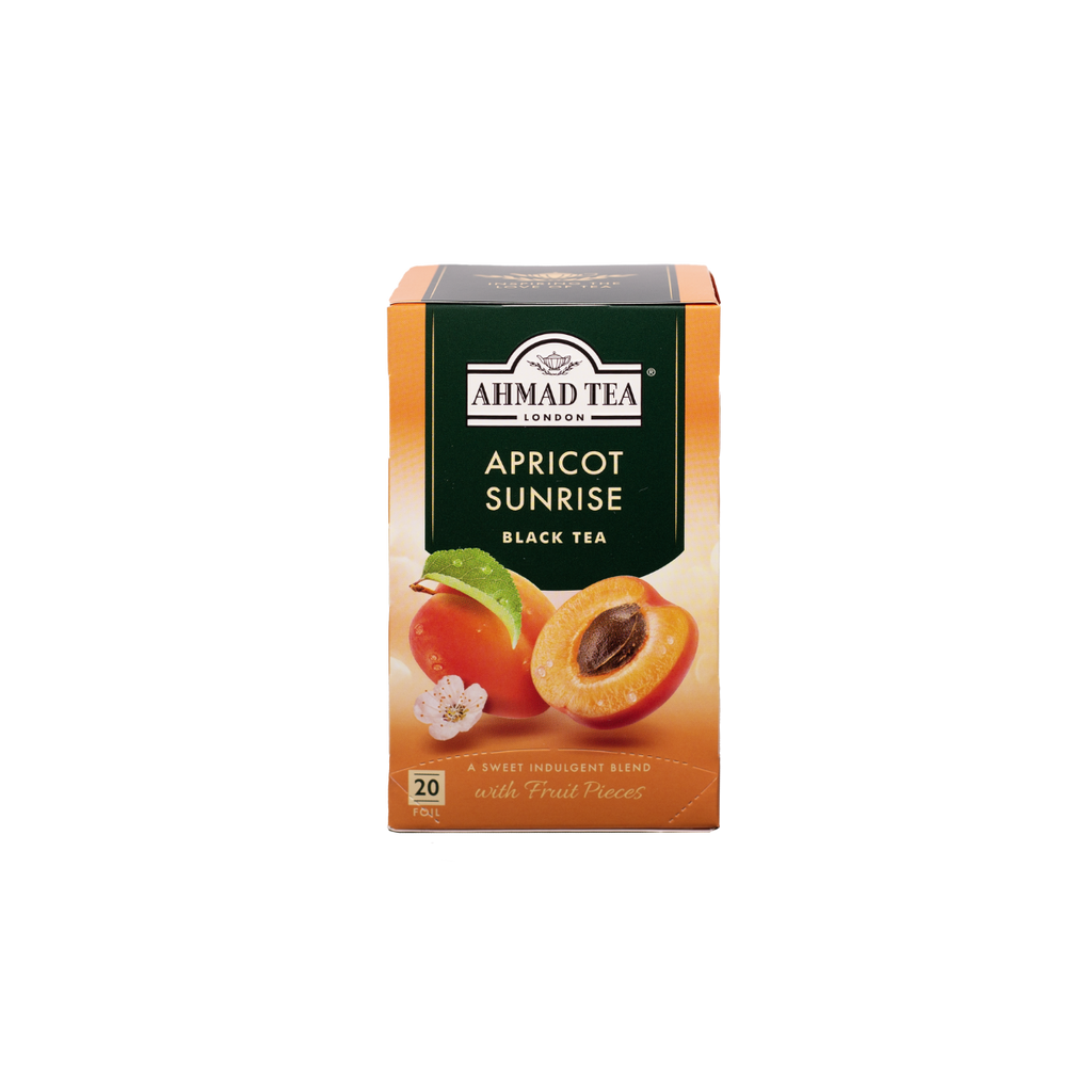 Ahmad Tea Apricot Sunrise Fruity Black Tea  - Teabags (20)